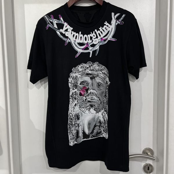 Vlone Vlone Yams Day Jesus Piece Tee Black Grailed