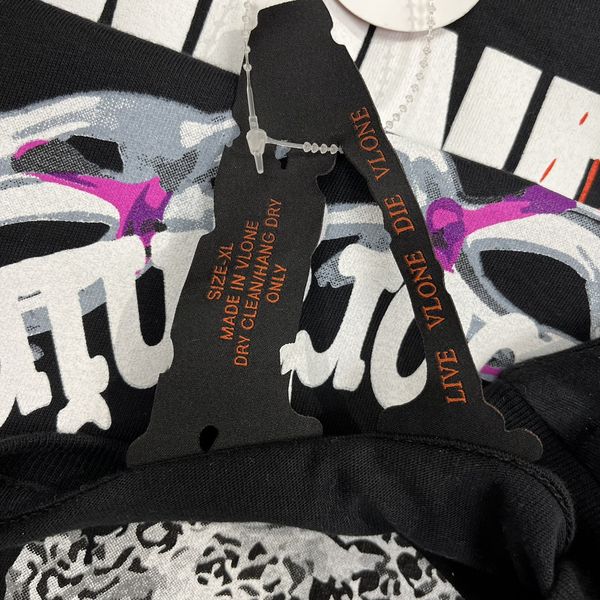 Vlone Vlone Yams Day Jesus Piece Tee Black Grailed