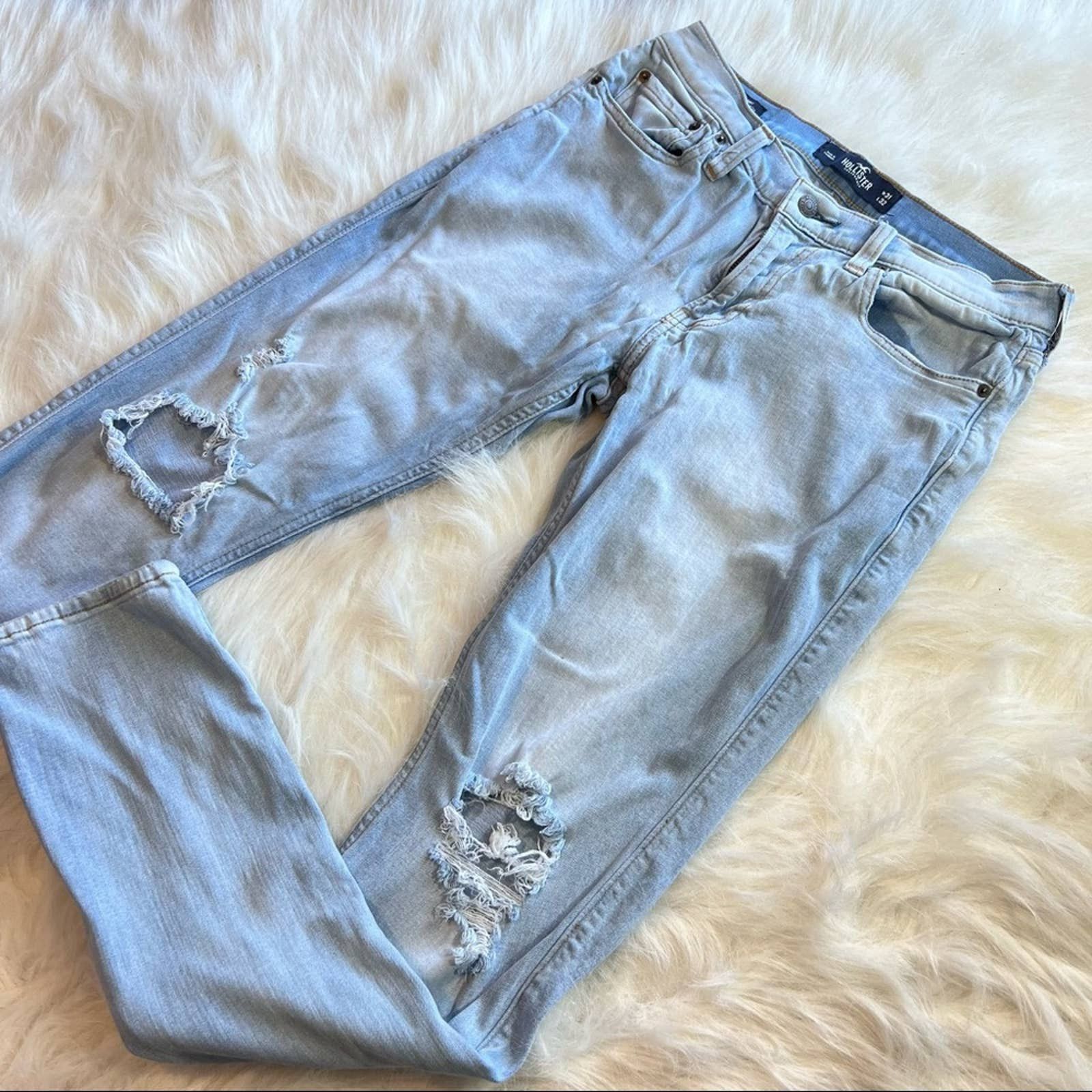 Hollister jeans skinny outlet epic flex light wash 31 X 32