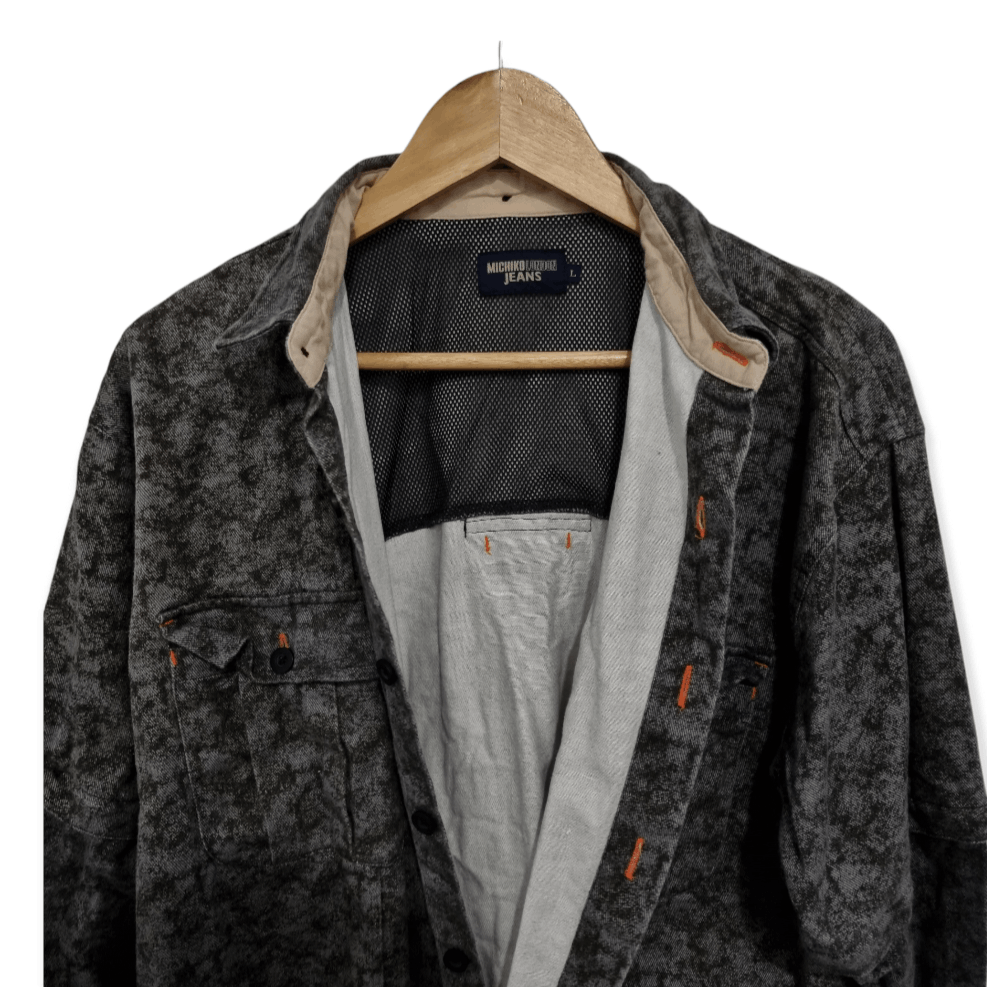 Designer × Michiko Koshino × Michiko Koshino London Mochiko light jacket verru nice faded Size US L / EU 52-54 / 3 - 2 Thumbnail