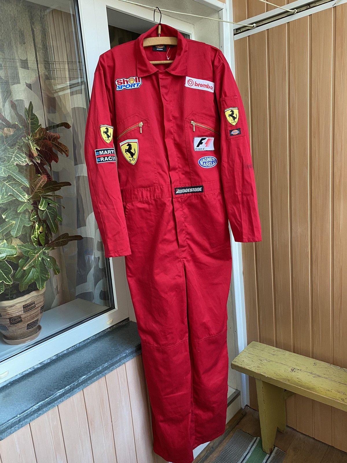 Ferrari × Marlboro Vintage Overalls Ferrari Marlboro F1 Suit Racing ...