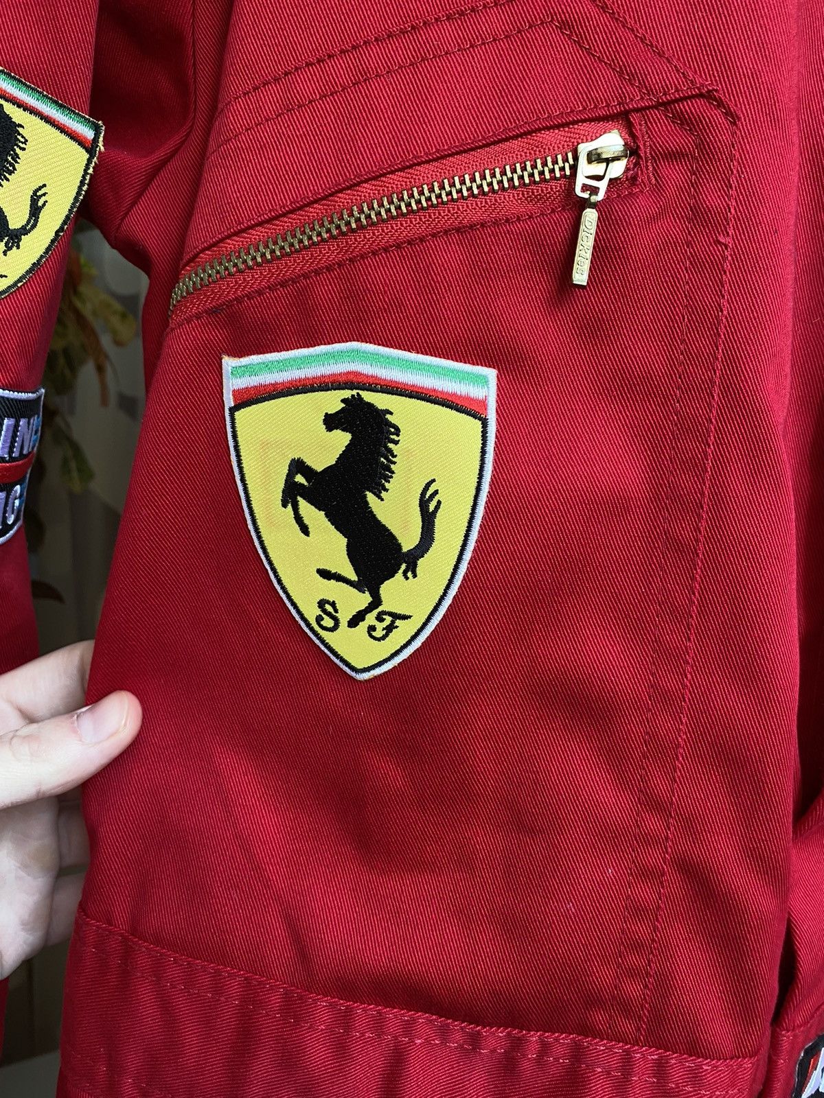 Ferrari × Marlboro × Racing Vintage Overalls Ferrari