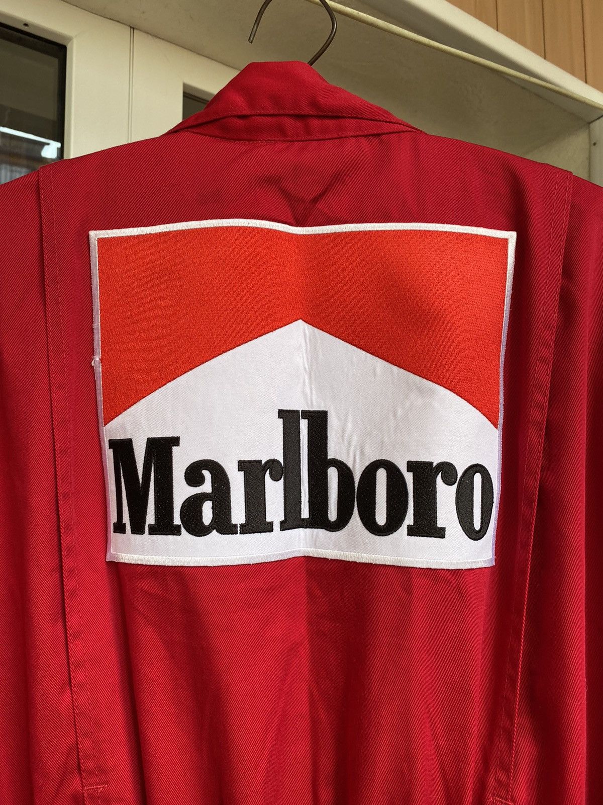 Ferrari × Marlboro × Racing Vintage Overalls Ferrari