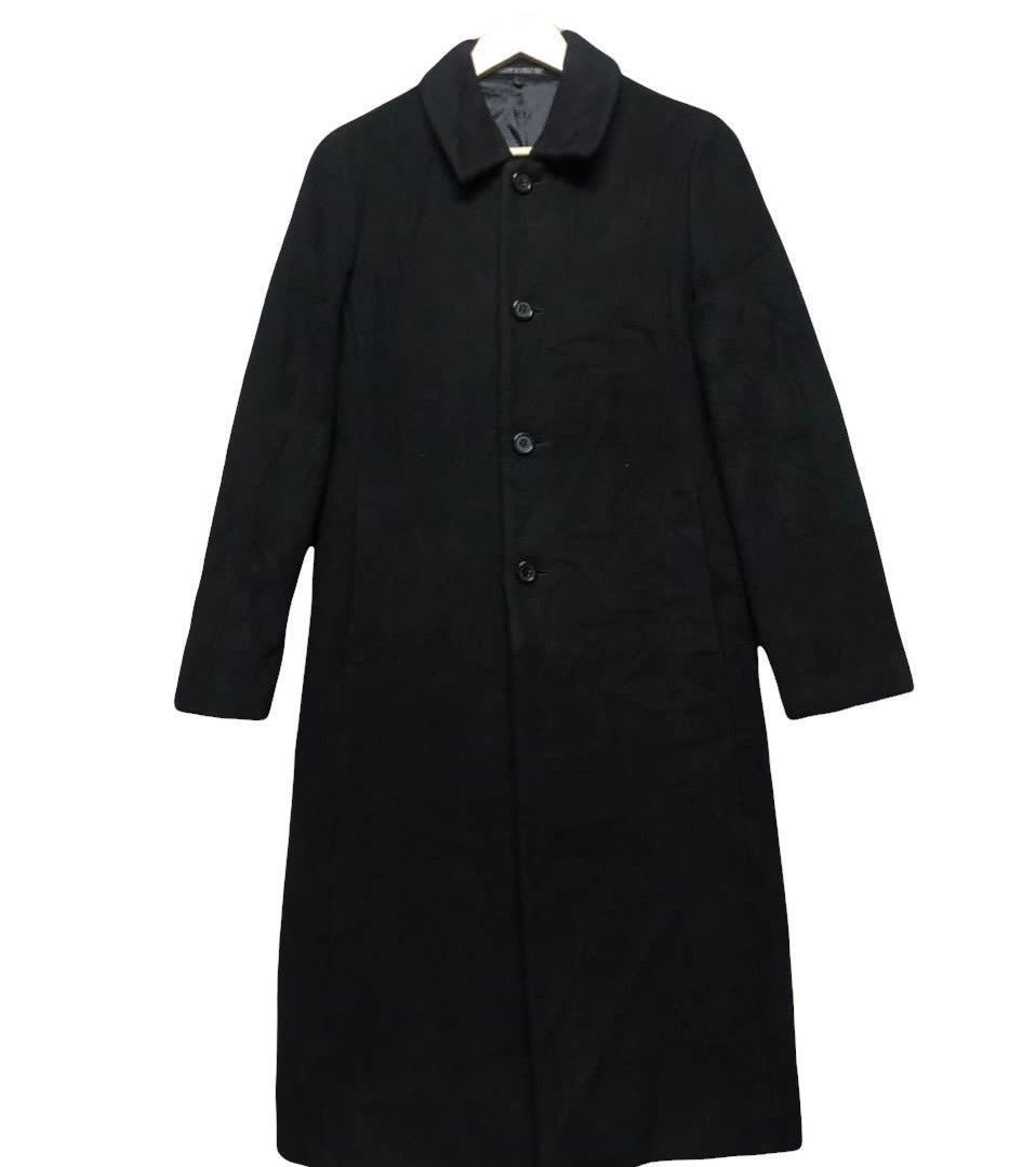 Y's for Men × Yohji Yamamoto Vtg🔥INed By Yohji Yamamoto Wool Long Jacket Size US M / EU 48-50 / 2 - 1 Thumbnail