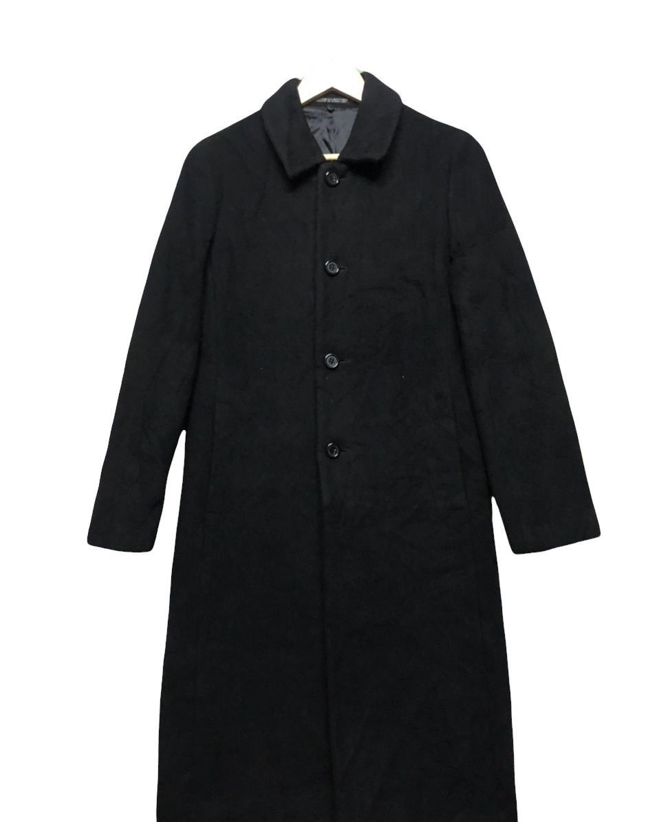 Y's for Men × Yohji Yamamoto Vtg🔥INed By Yohji Yamamoto Wool Long Jacket Size US M / EU 48-50 / 2 - 2 Thumbnail