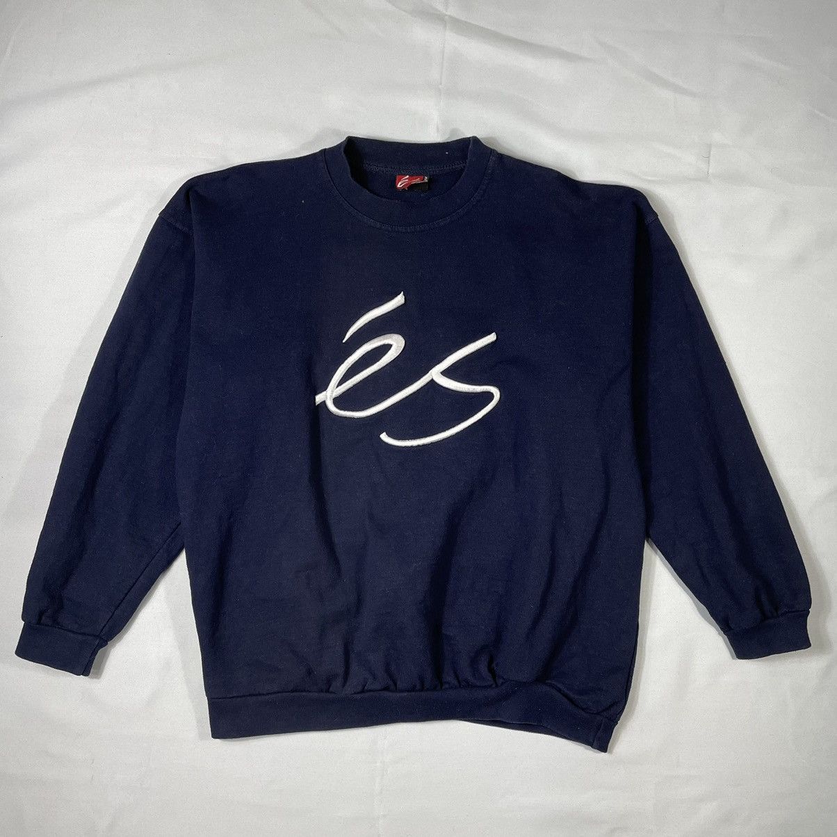 Vintage × eS Rare Vintage ES Skateboarding Sweatshirt Size US M / EU 48-50 / 2 - 4 Thumbnail
