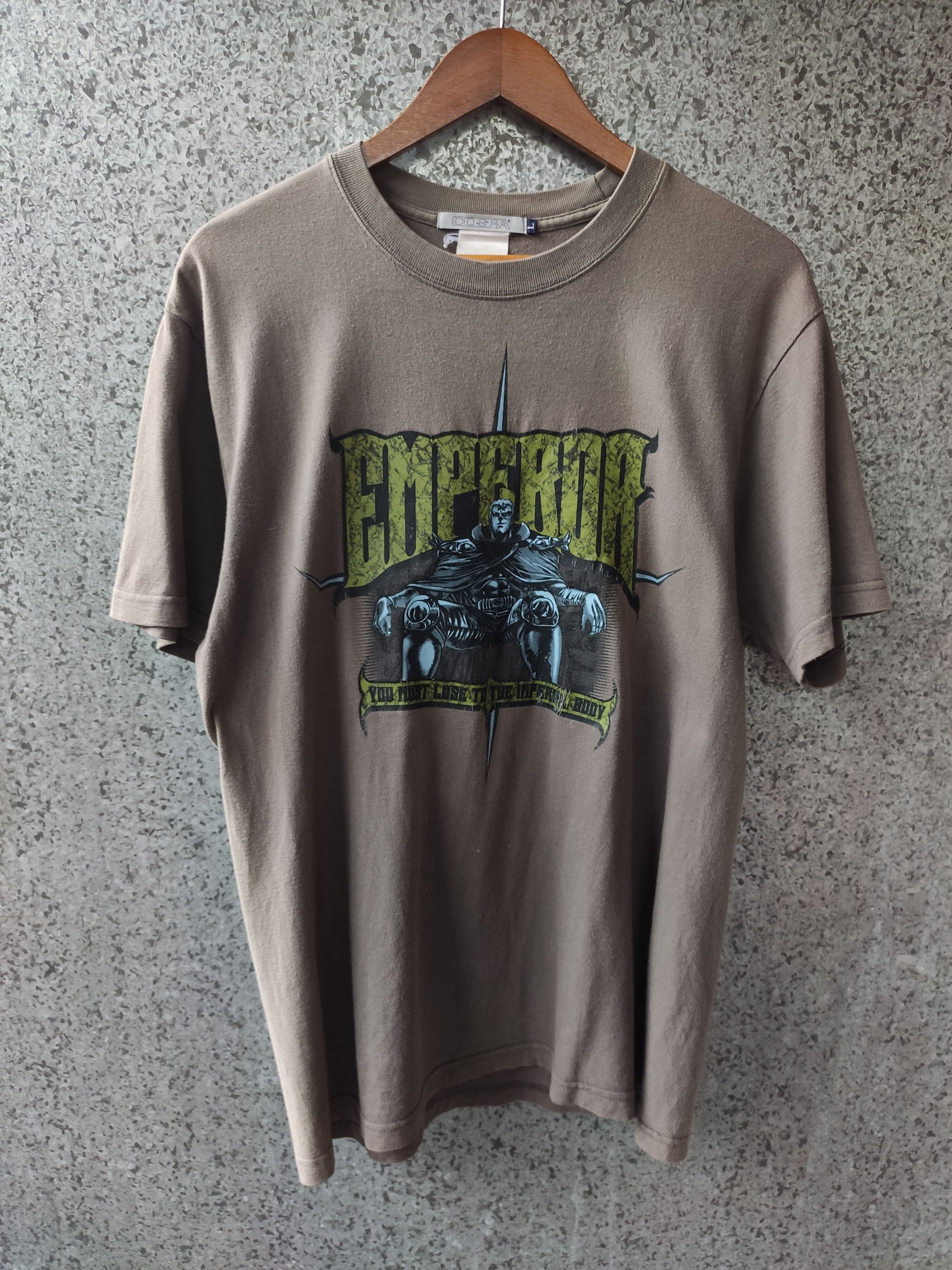 Anime 🔥 Vintage Fist of the North Star Emperor t shirt cospa Size US M / EU 48-50 / 2 - 1 Thumbnail