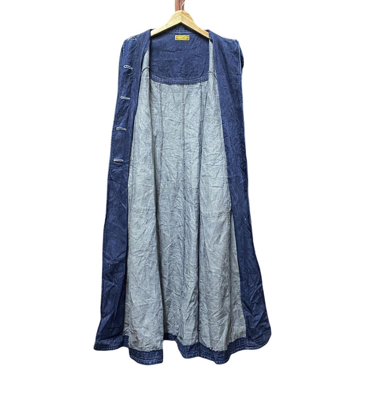 Denim & Co. × Designer × Japanese Brand RNA inc Ladies Long Coat Button Size US S / EU 44-46 / 1 - 7 Thumbnail