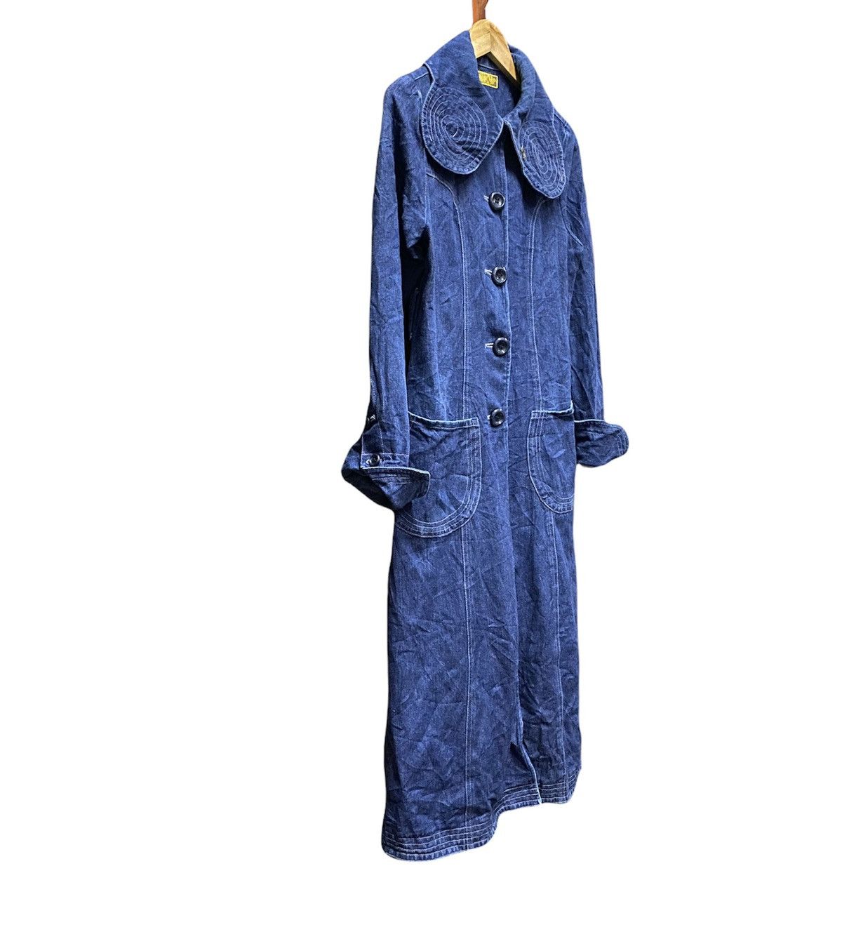 Denim & Co. × Designer × Japanese Brand RNA inc Ladies Long Coat Button Size US S / EU 44-46 / 1 - 4 Thumbnail