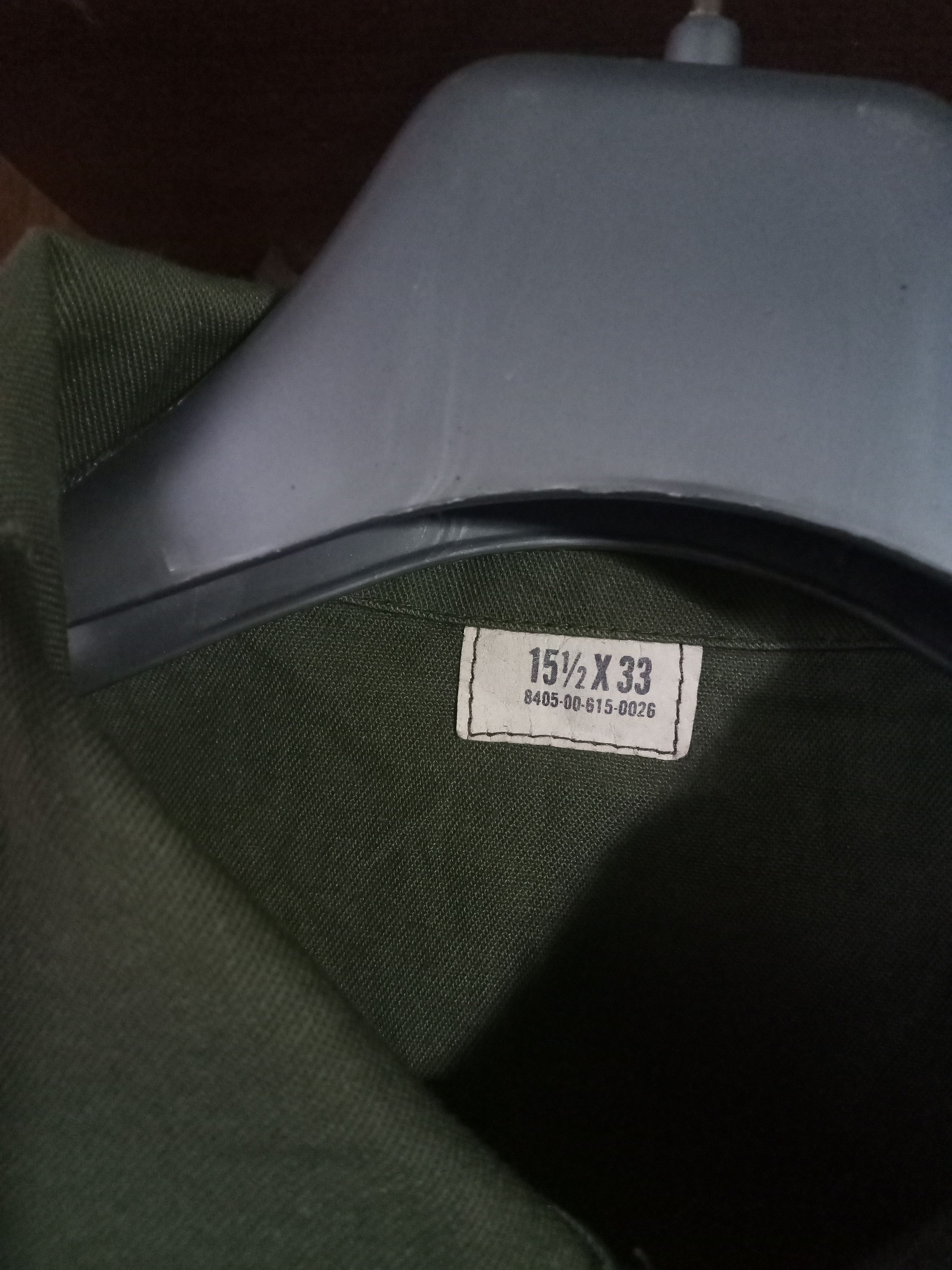 Vintage Vintage OG 507 Military USAF Seabees embroidery 70s Size US L / EU 52-54 / 3 - 5 Thumbnail