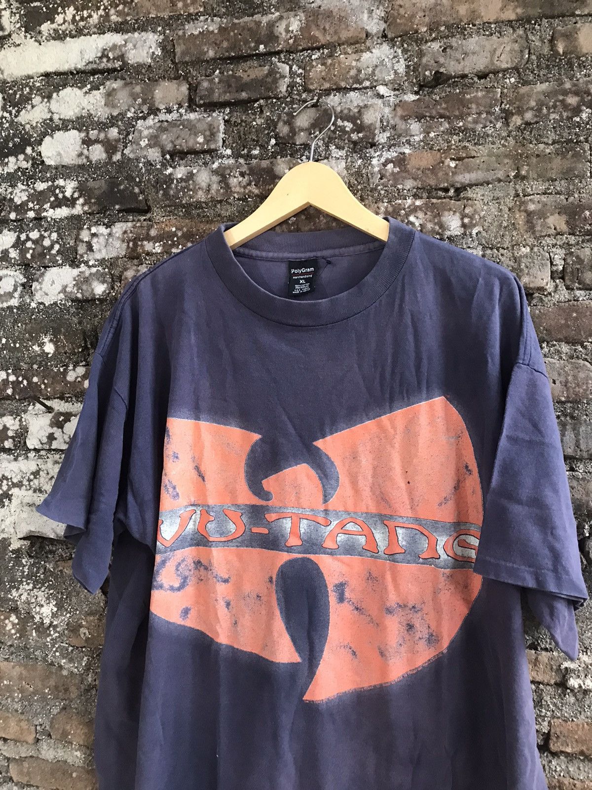 Rap Tees × Vintage × Wu-Tang Clan Vintage 1997 Wu Tang Clan big logo Size US XL / EU 56 / 4 - 2 Thumbnail