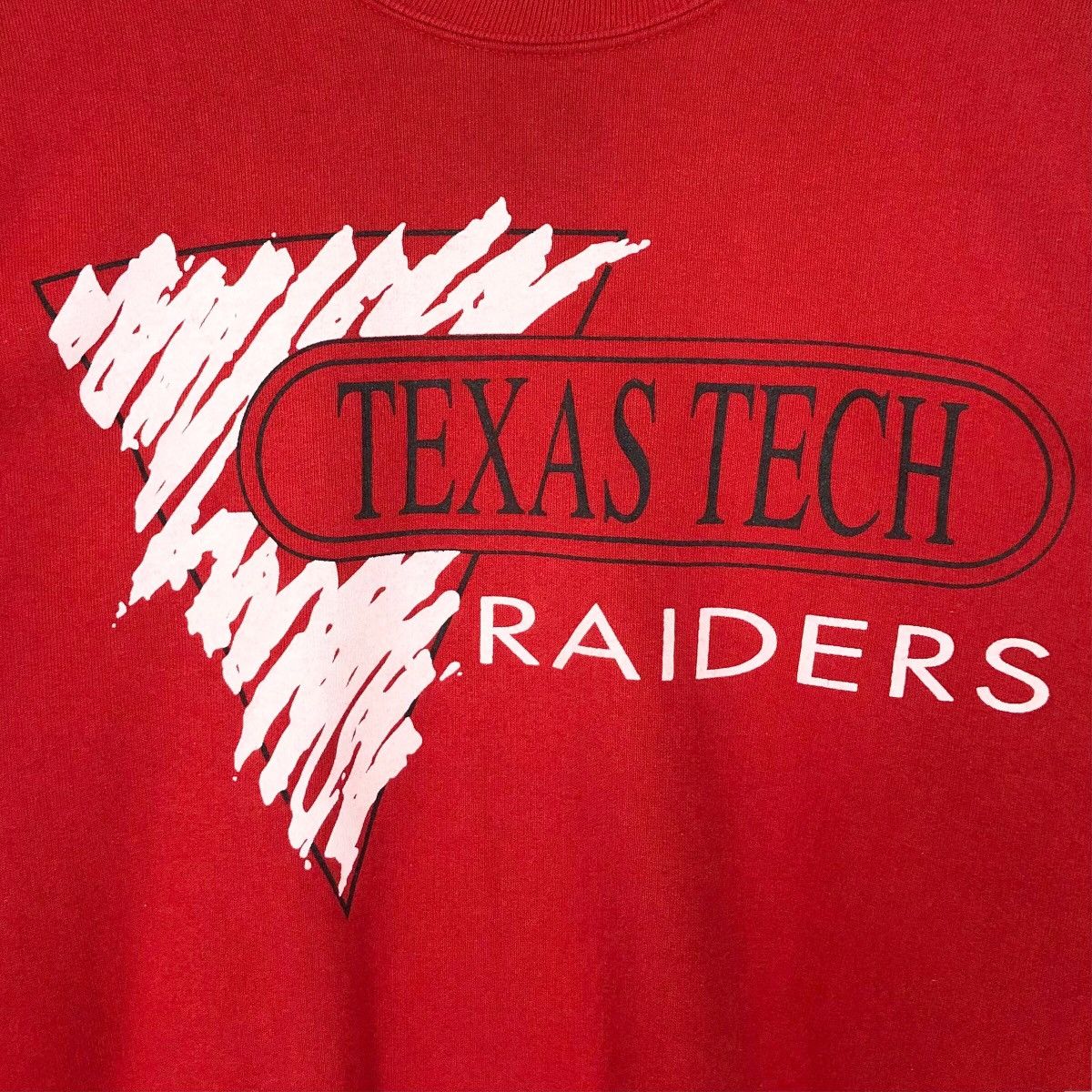 NCAA Vintage 90s Texas Tech University Red Raiders Sweatshirt Size US L / EU 52-54 / 3 - 6 Thumbnail