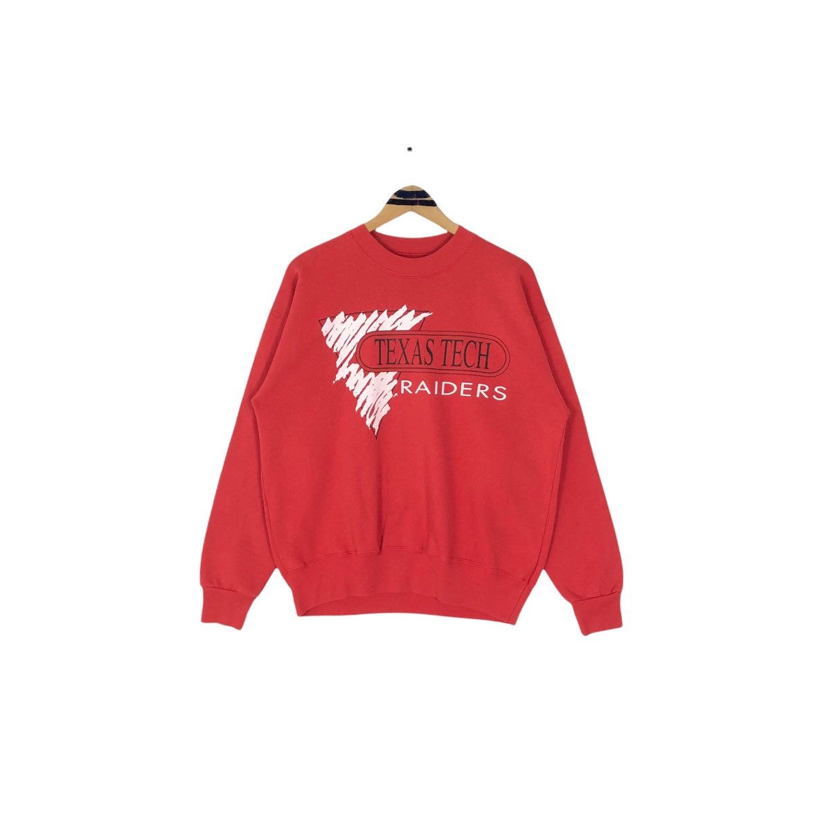 NCAA Vintage 90s Texas Tech University Red Raiders Sweatshirt Size US L / EU 52-54 / 3 - 2 Thumbnail