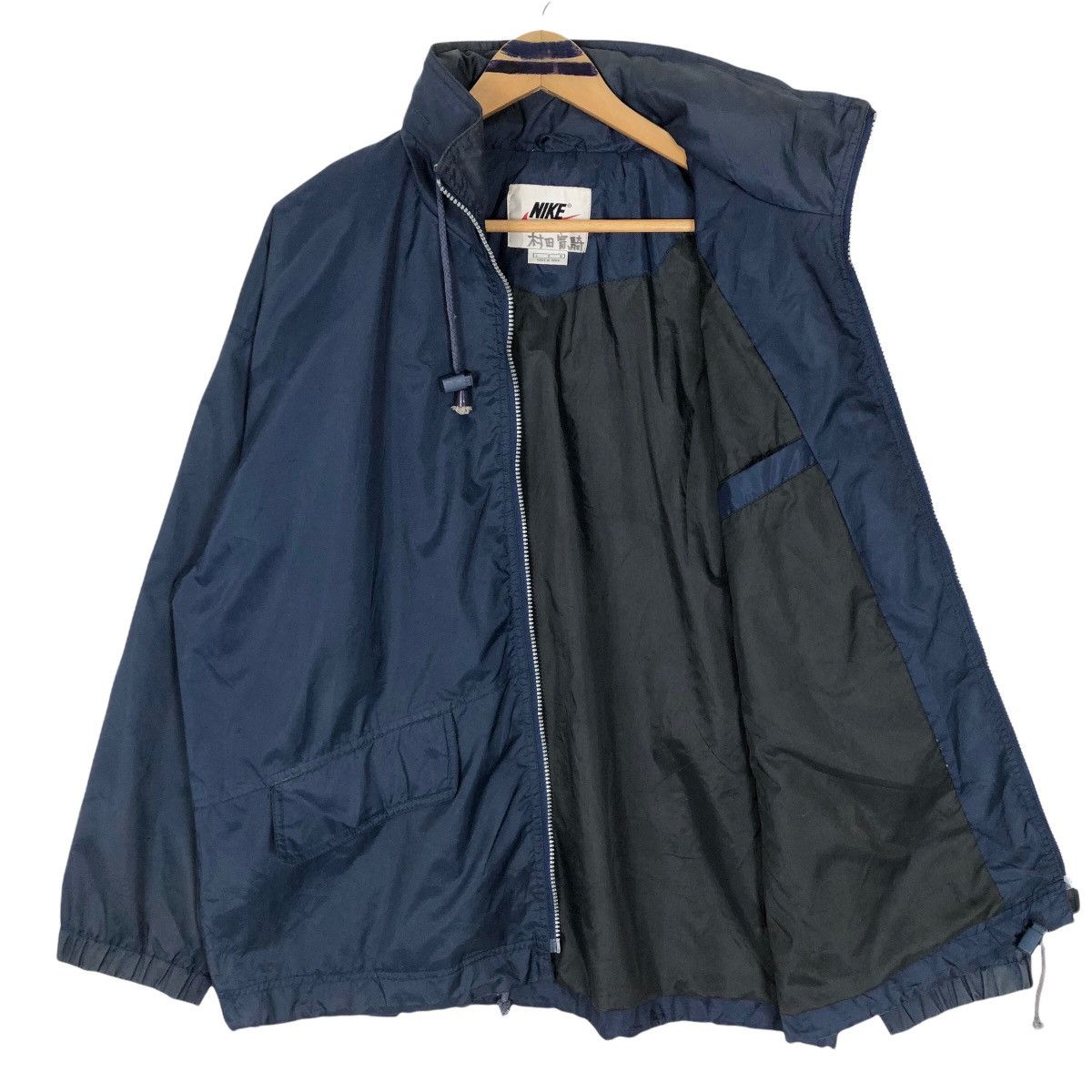 Nike Vintage 90s Nike Swoosh Windbreaker Jacket Foldable Hoodie Size US XL / EU 56 / 4 - 8 Thumbnail