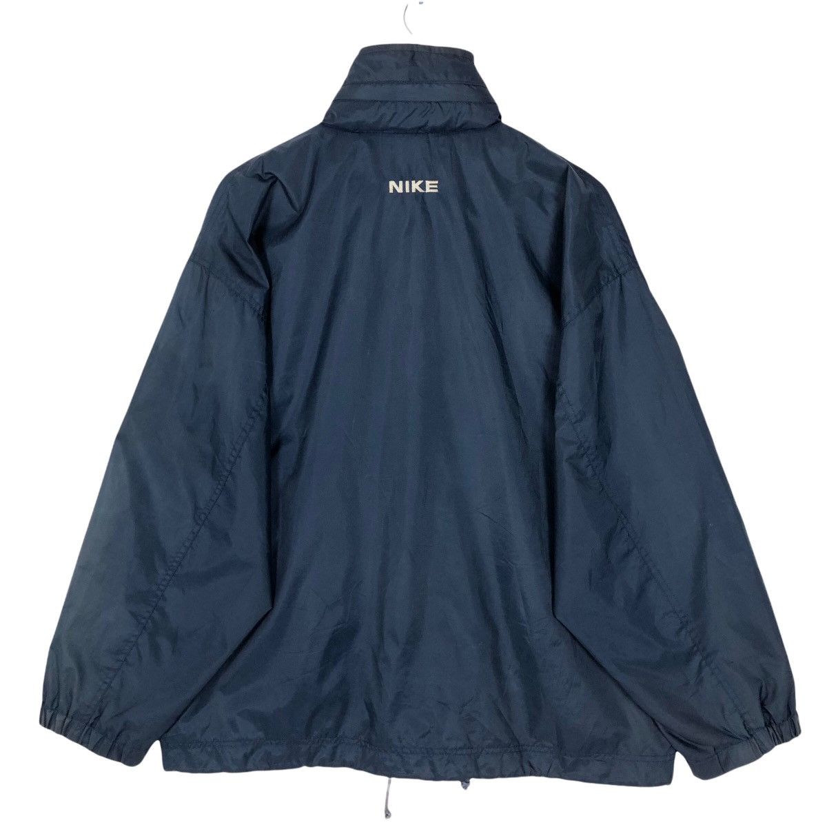 Nike Vintage 90s Nike Swoosh Windbreaker Jacket Foldable Hoodie Size US XL / EU 56 / 4 - 11 Thumbnail
