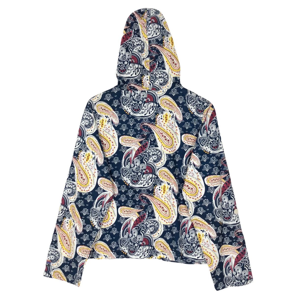 Vintage Vintage Gym Master Zip Up Paisley Pattern Hoodie Size US S / EU 44-46 / 1 - 7 Thumbnail