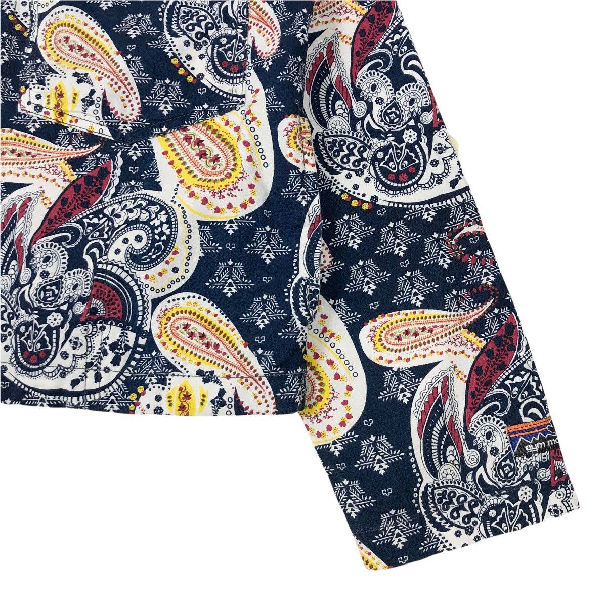 Vintage Vintage Gym Master Zip Up Paisley Pattern Hoodie Size US S / EU 44-46 / 1 - 3 Thumbnail