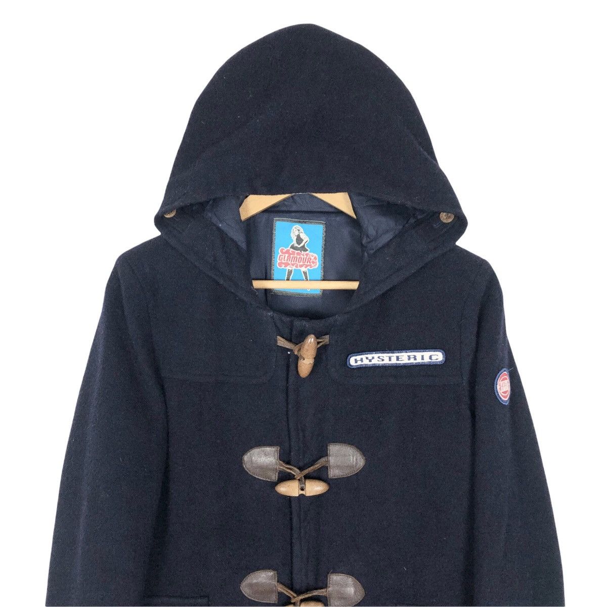Hysteric Glamour Vintage Hysteric Glamour Wool Duffle Coat Hooded Size US S / EU 44-46 / 1 - 5 Thumbnail