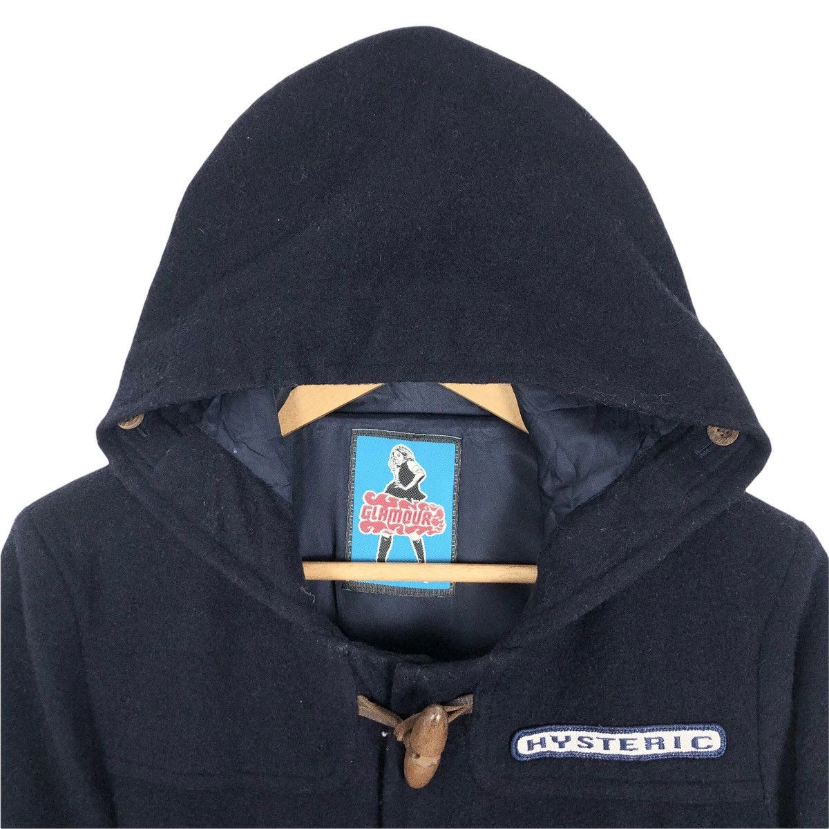 Hysteric Glamour Vintage Hysteric Glamour Wool Duffle Coat Hooded Size US S / EU 44-46 / 1 - 6 Thumbnail