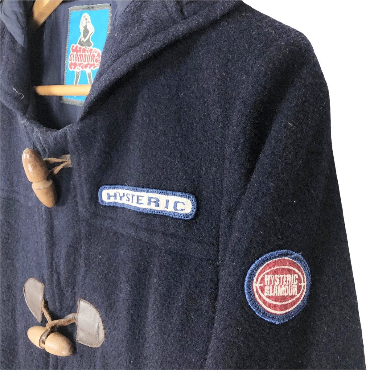 Hysteric Glamour Vintage Hysteric Glamour Wool Duffle Coat Hooded Size US S / EU 44-46 / 1 - 9 Thumbnail