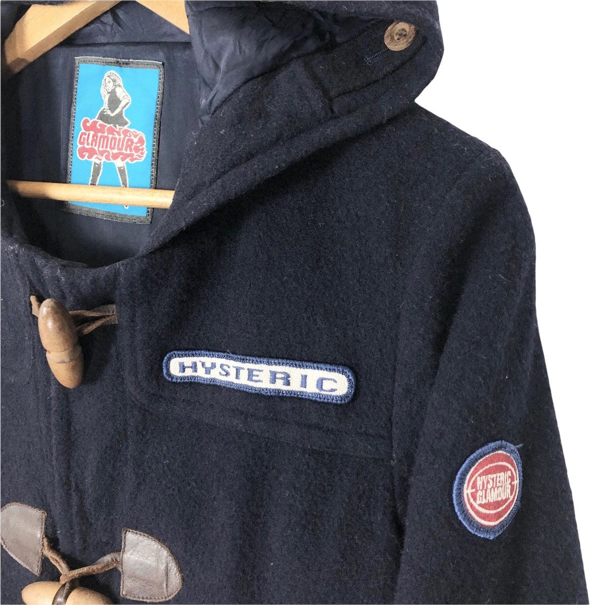 Hysteric Glamour Vintage Hysteric Glamour Wool Duffle Coat Hooded Size US S / EU 44-46 / 1 - 8 Thumbnail