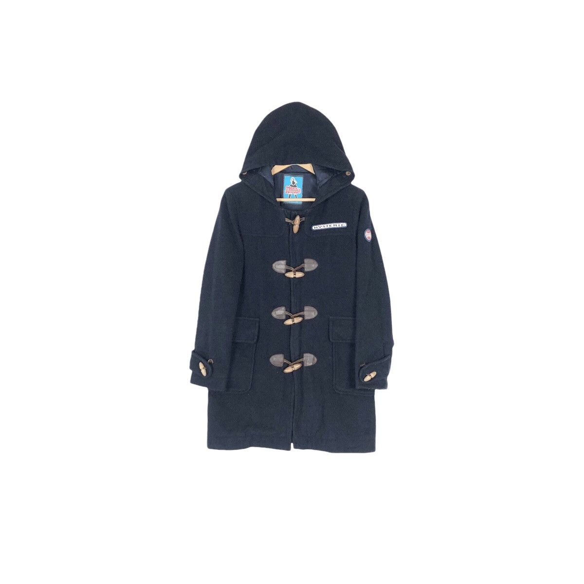 Hysteric Glamour Vintage Hysteric Glamour Wool Duffle Coat Hooded Size US S / EU 44-46 / 1 - 2 Thumbnail