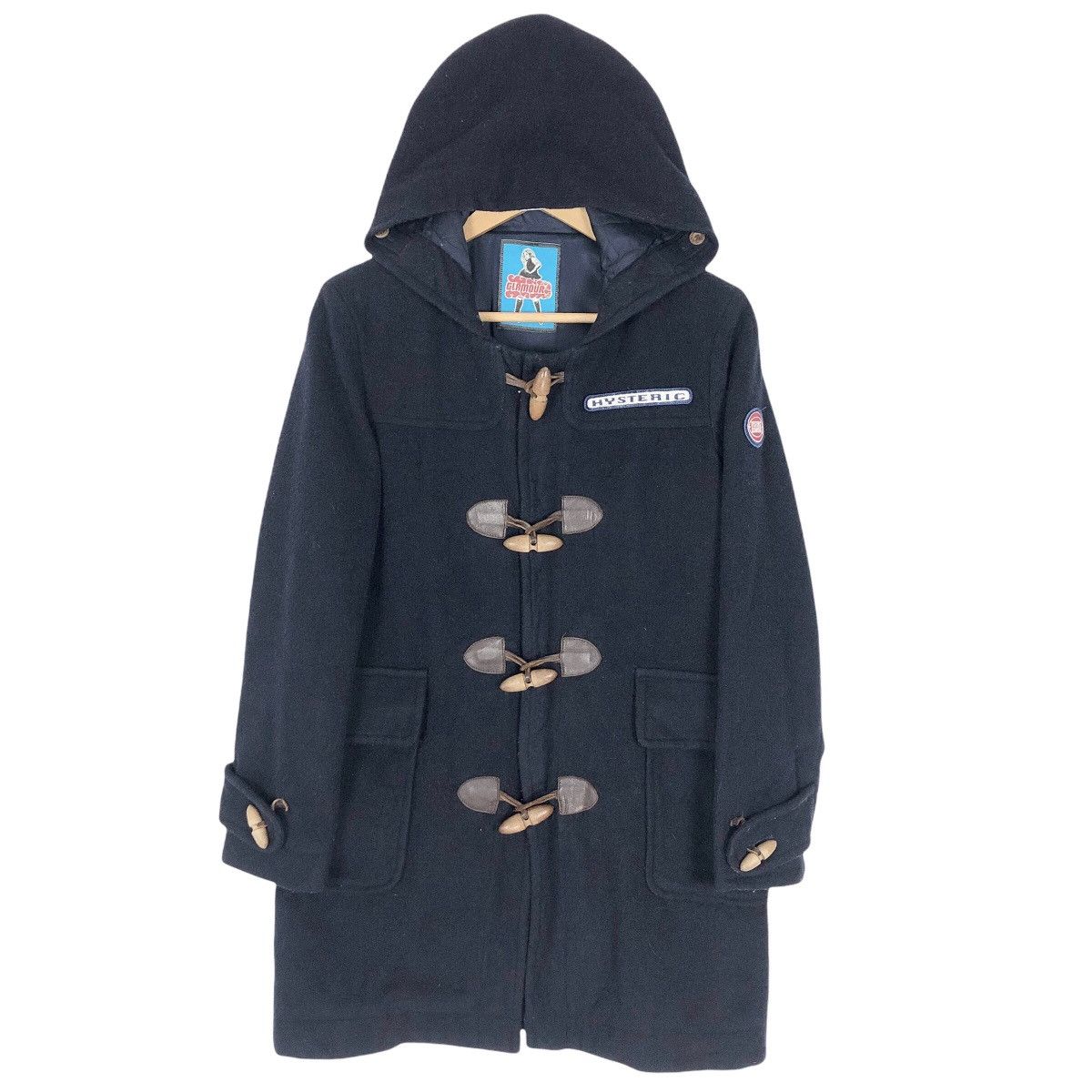 Hysteric Glamour Vintage Hysteric Glamour Wool Duffle Coat Hooded Size US S / EU 44-46 / 1 - 1 Thumbnail