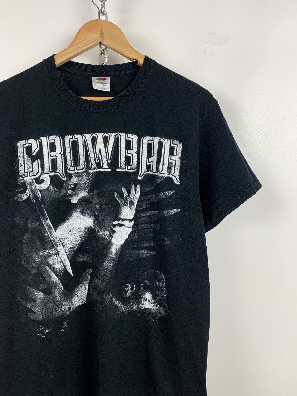 Band Tees 2012 Vintage Crowbar Sever The Wicked Hand Tour T-Shirt Size US M / EU 48-50 / 2 - 3 Thumbnail