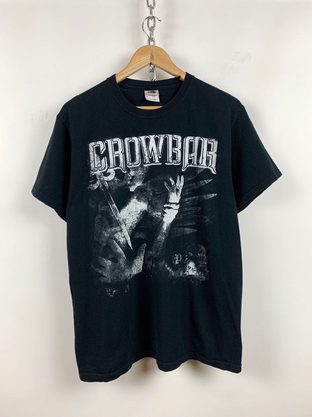 Band Tees 2012 Vintage Crowbar Sever The Wicked Hand Tour T-Shirt Size US M / EU 48-50 / 2 - 1 Thumbnail