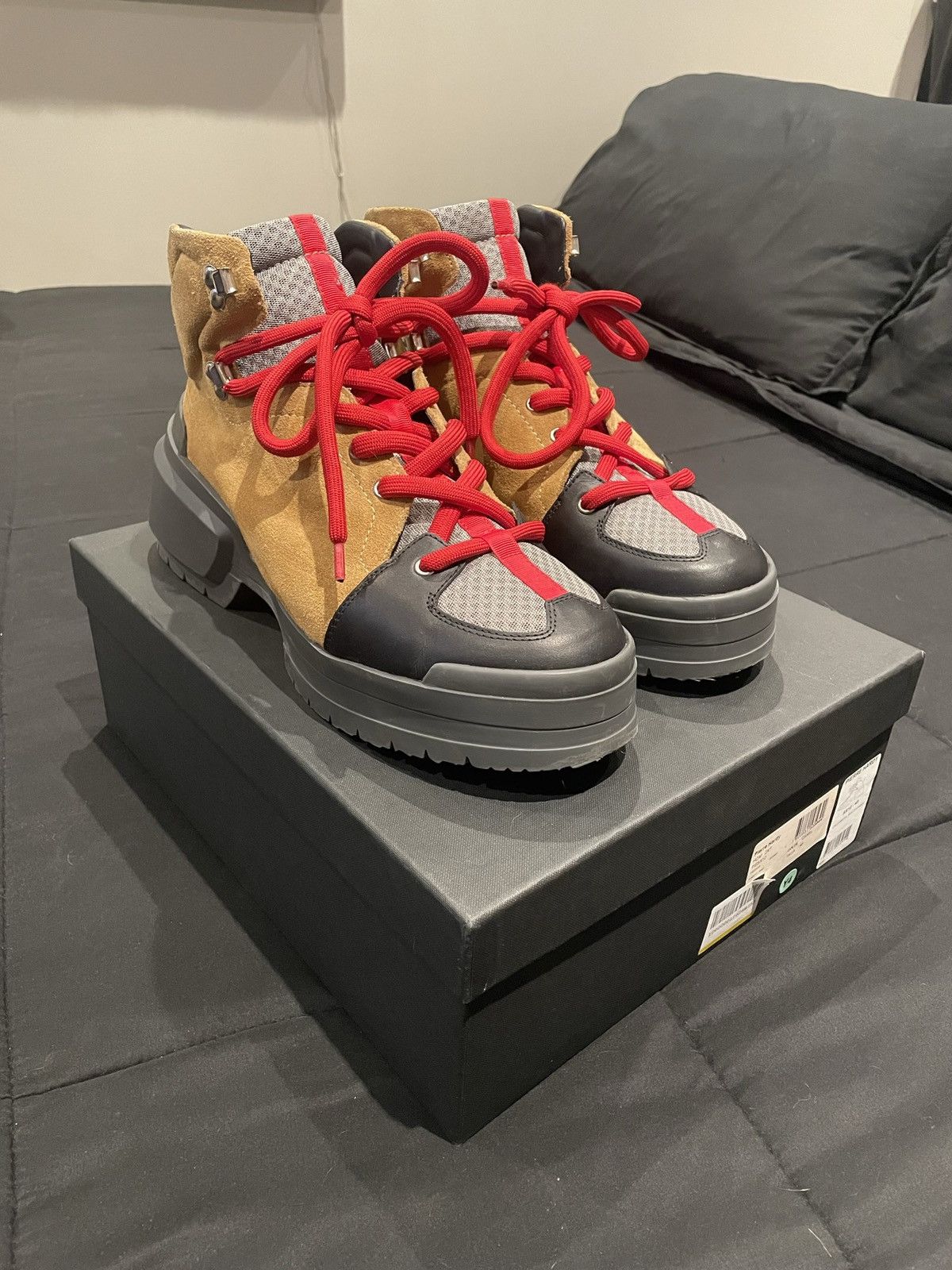 Pierre Hardy Pierre Hardy Calf Mesh Multi Camel boot Size US 10.5 / EU 43-44 - 3 Thumbnail