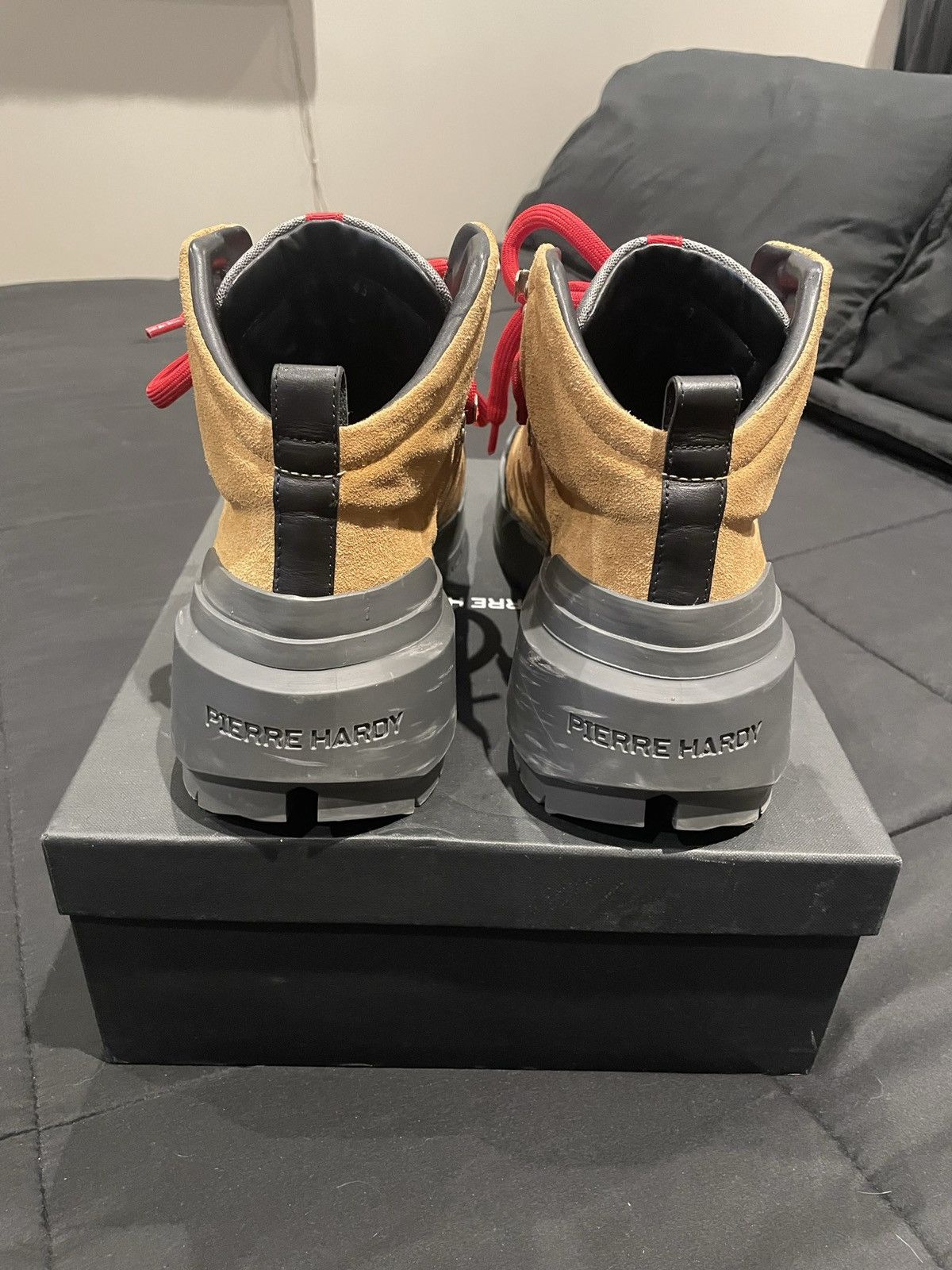 Pierre Hardy Pierre Hardy Calf Mesh Multi Camel boot Size US 10.5 / EU 43-44 - 5 Thumbnail