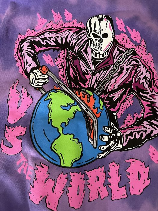 Warren Lotas Warren Lotas Jason vs the world Hoodie sz L