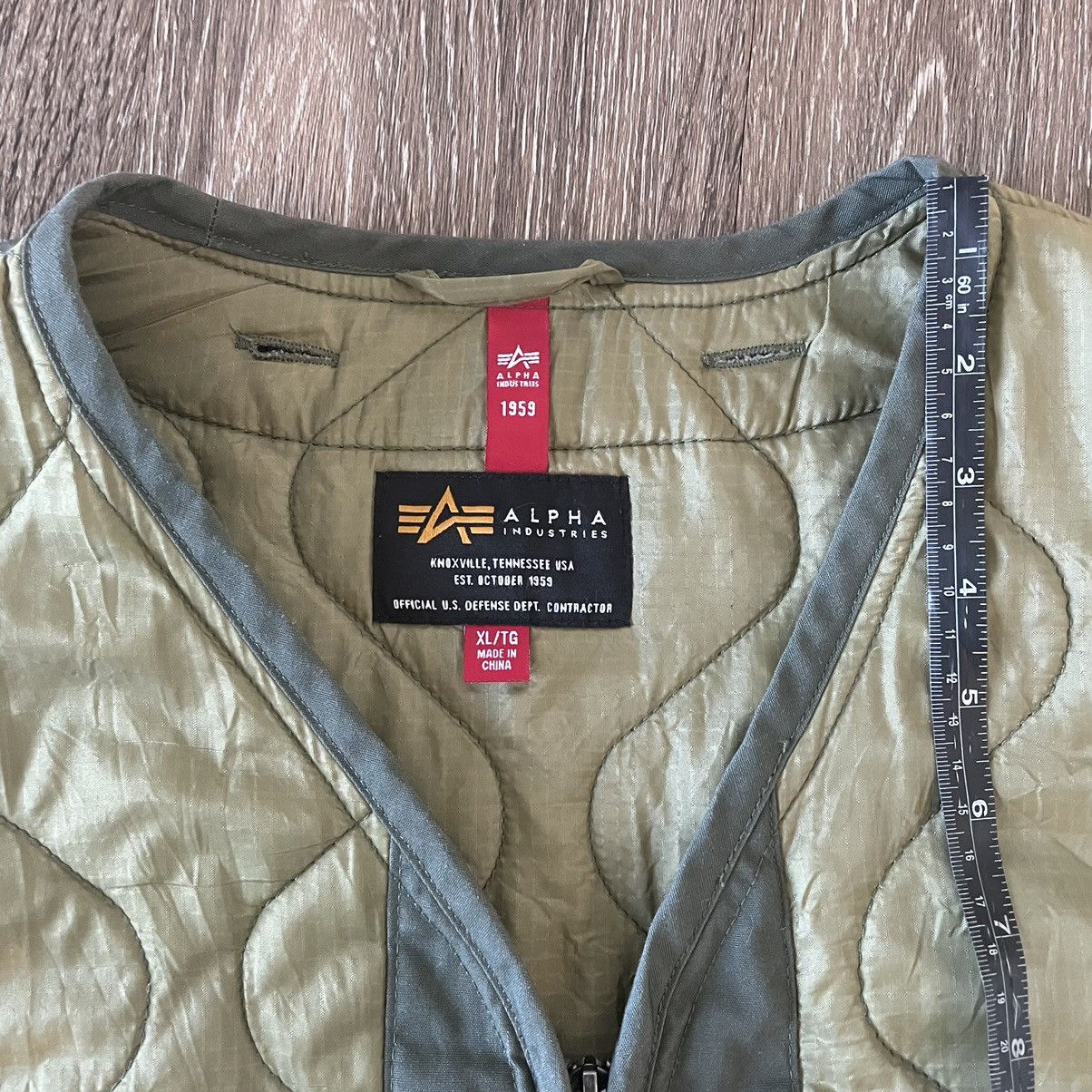 Alpha Industries ALPHA INDUSTRIES QUILTED JACKET Size US XL / EU 56 / 4 - 4 Thumbnail