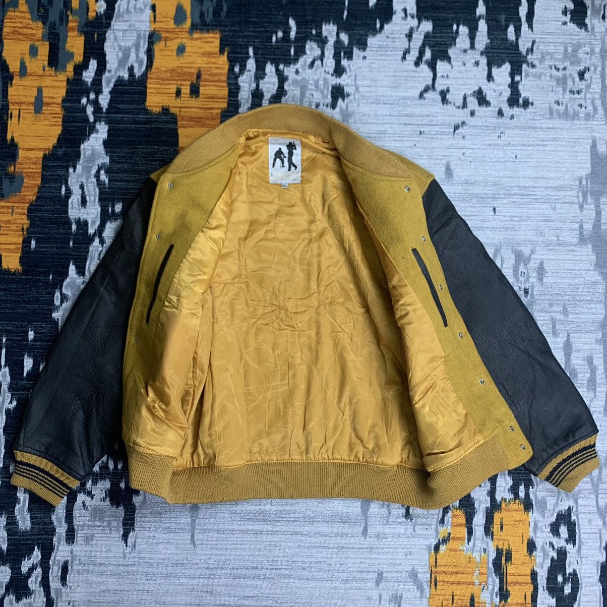 Japanese Brand × Vintage 🔥NK179🔥Vintage Anecdote Leather varsity jackets Size US L / EU 52-54 / 3 - 5 Thumbnail