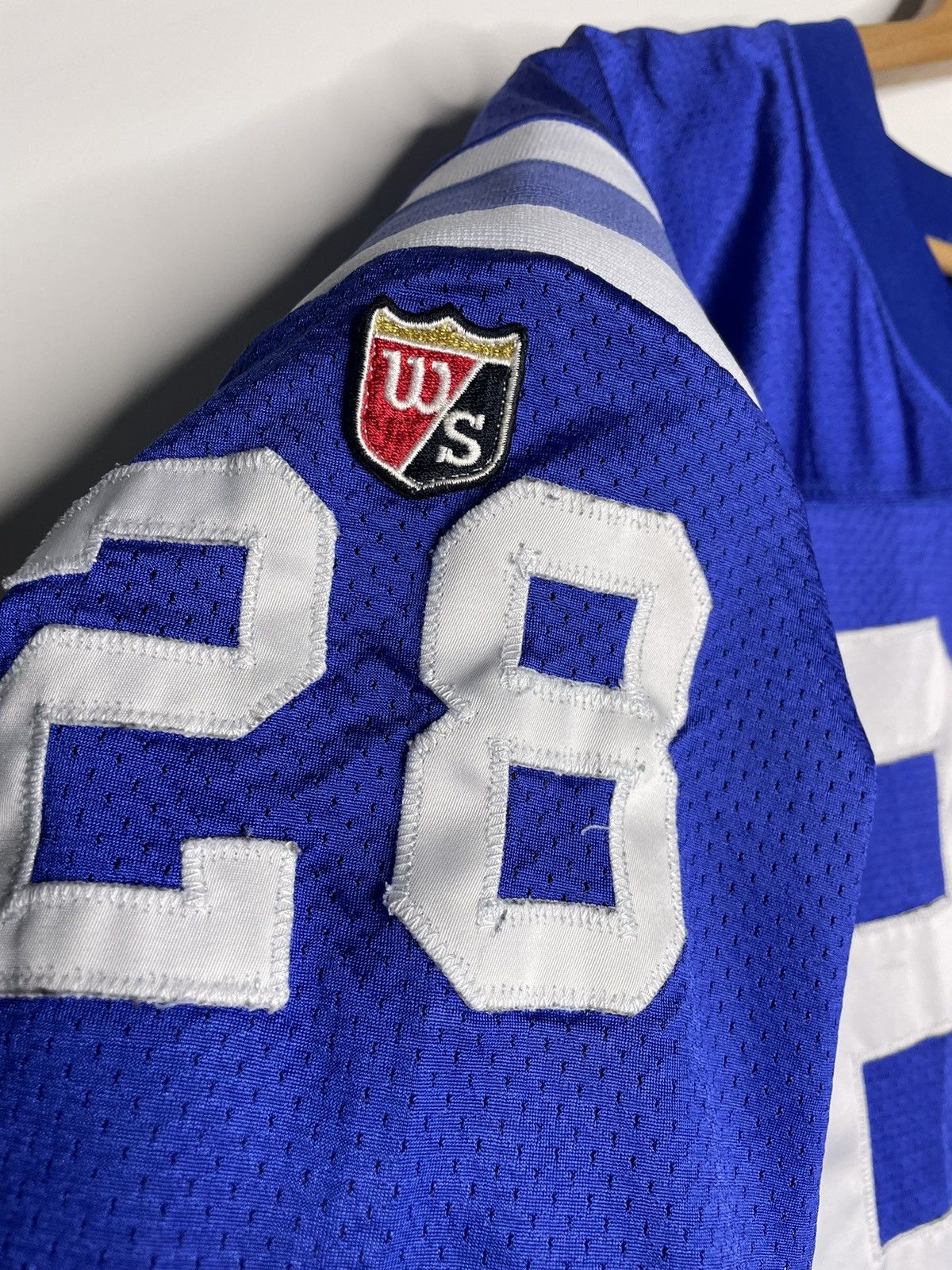 NFL Vintage MARSHALL FAULK COLTS WILSON PROLINE JERSEY sz 48 Size US XL / EU 56 / 4 - 10 Thumbnail