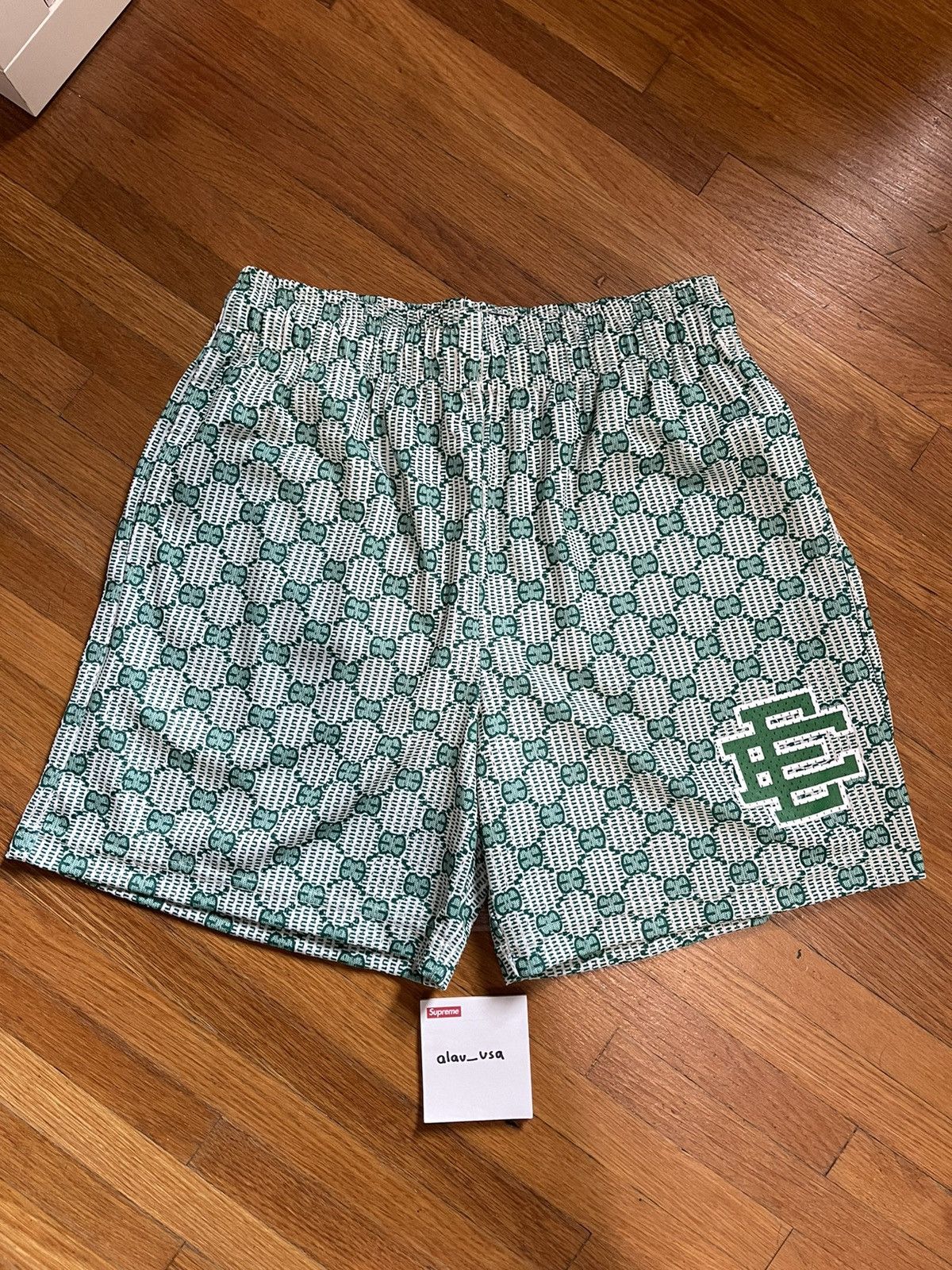 Eric emanuel shorts size Medium (PICK ONE) 2024 EE X BAPE EE BOLT EE BASIC EE GUCCI