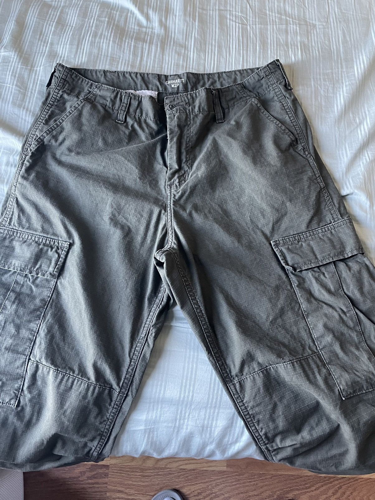 Carhartt Wip Vintage Carhartt WIP Cargo Pants Size US 33 - 5 Thumbnail