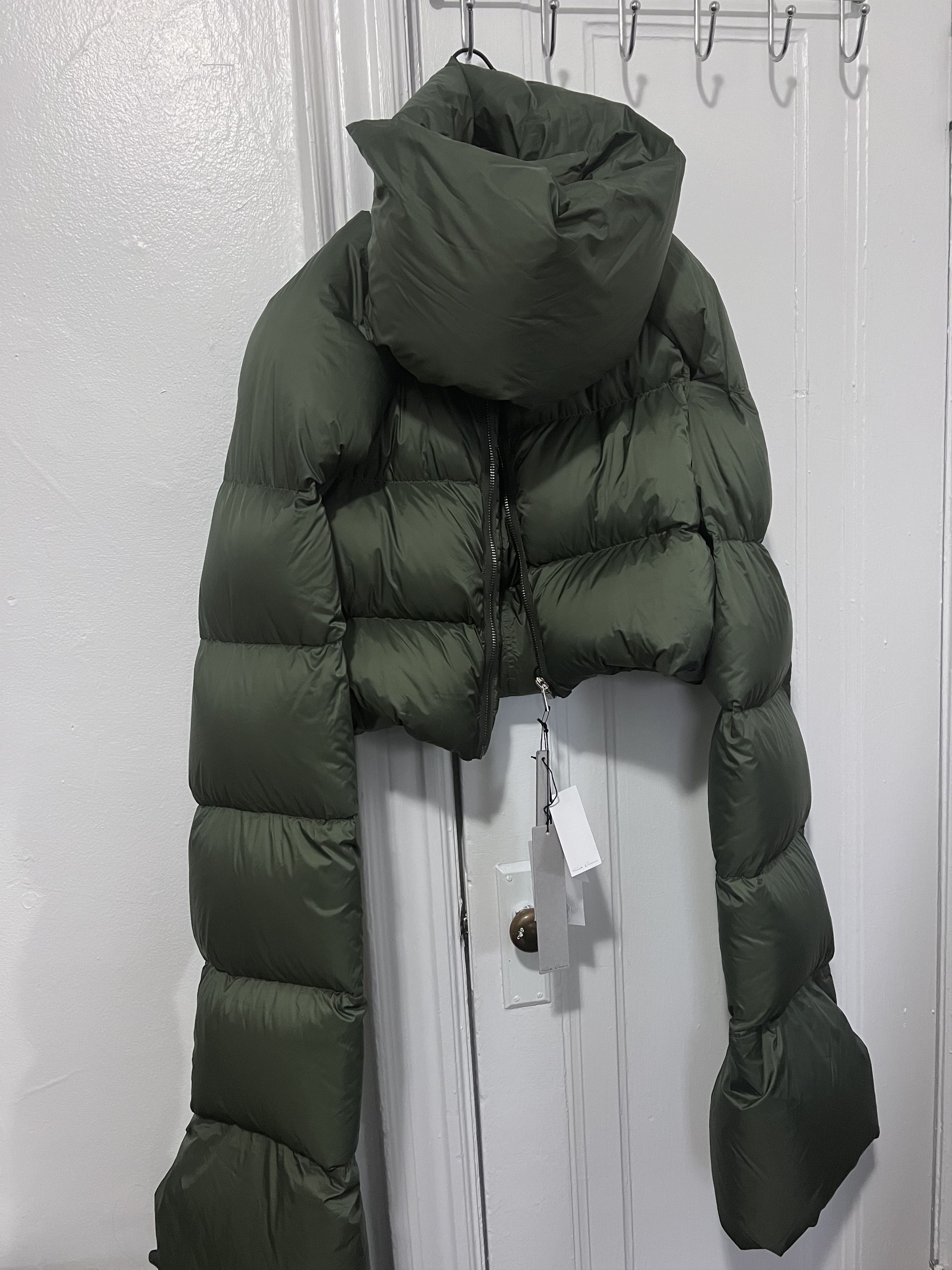 Rick Owens Rick Owens Gethsmane Babel Mountain Cropped Down Jacket Size US M / EU 48-50 / 2 - 8 Thumbnail