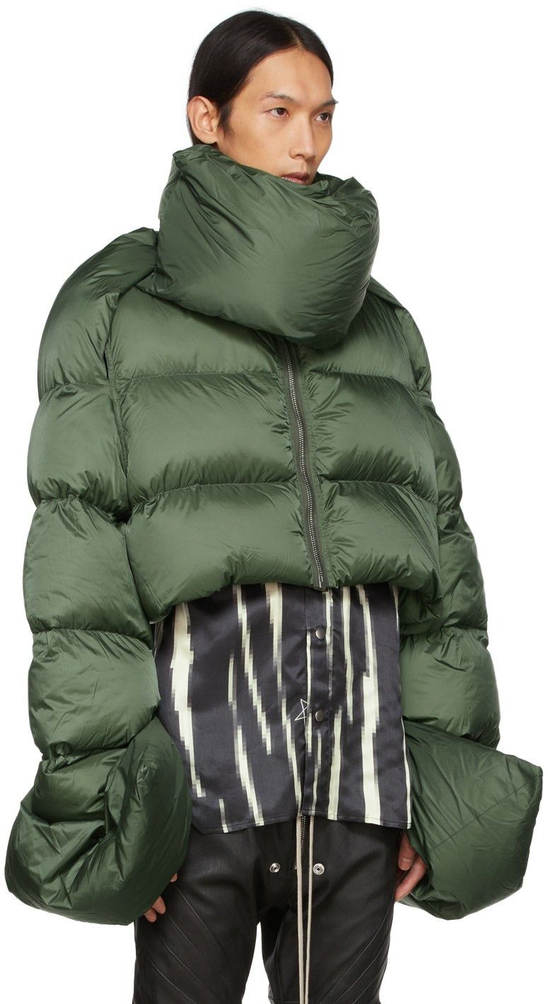 Rick Owens Rick Owens Gethsmane Babel Mountain Cropped Down Jacket Size US M / EU 48-50 / 2 - 2 Thumbnail