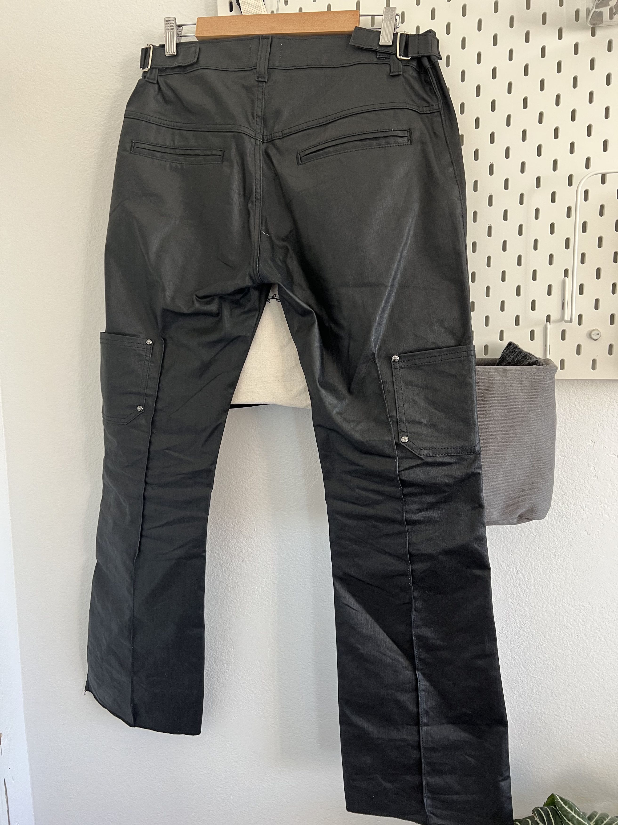 Designer Aint Eazy Flared Glap Jeans Size US 32 / EU 48 - 2 Thumbnail