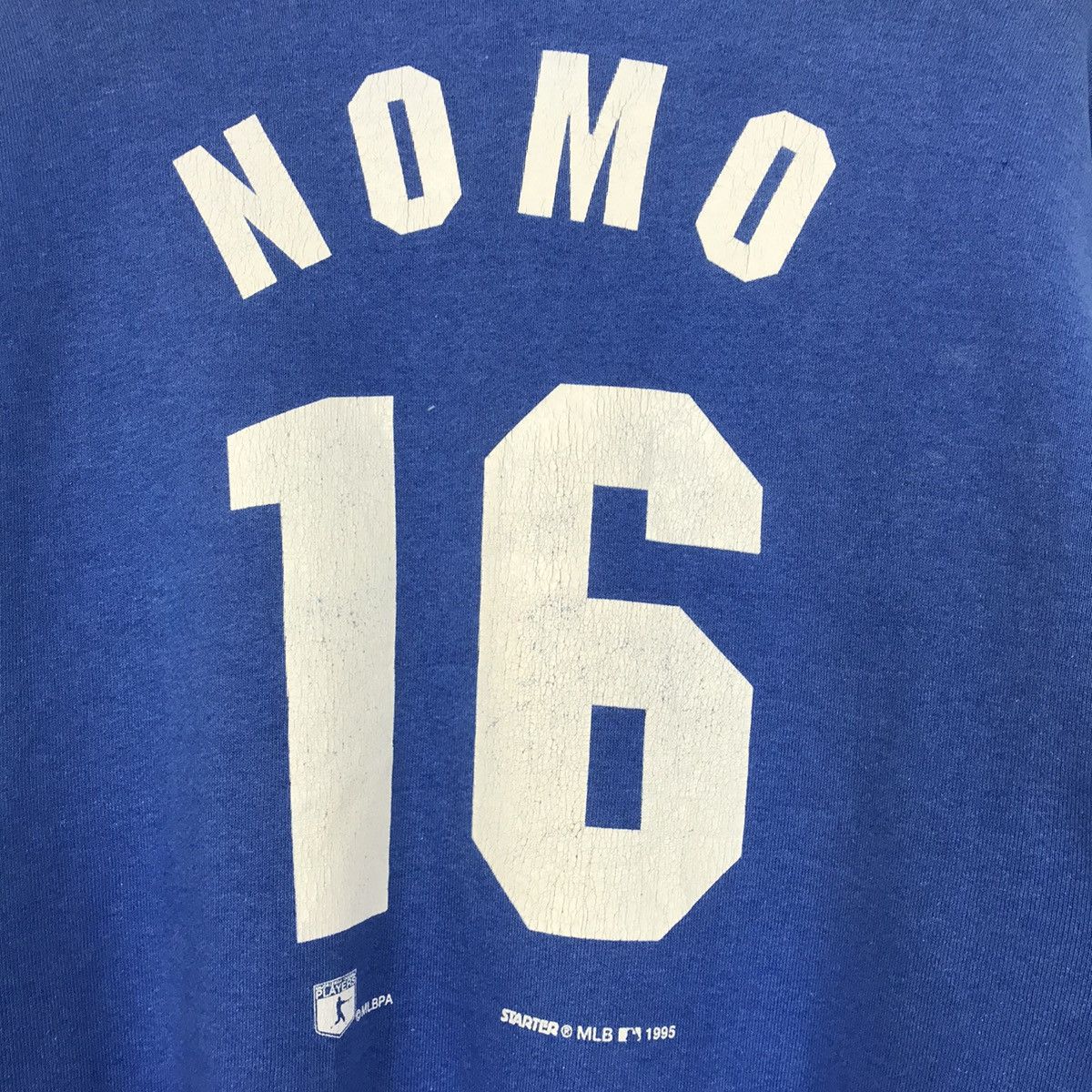 MLB × Starter × Vintage 💣OFFER 95’s MLB DODGERS by STARTER Sweatshirt Size US L / EU 52-54 / 3 - 4 Thumbnail