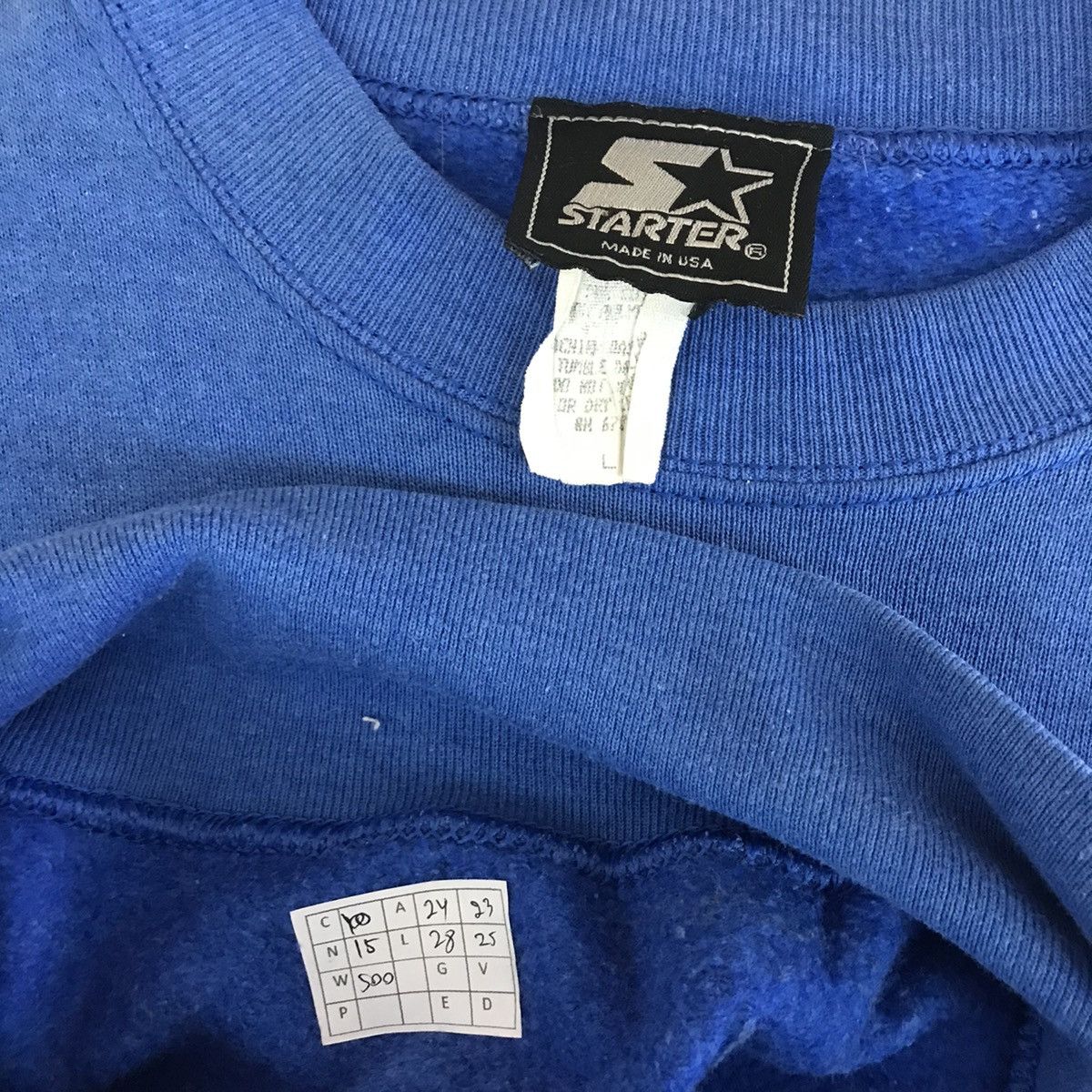 MLB × Starter × Vintage 💣OFFER 95’s MLB DODGERS by STARTER Sweatshirt Size US L / EU 52-54 / 3 - 5 Thumbnail