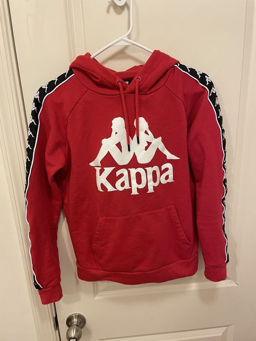 Kappa Gosha Rubchinskiy x Kappa Logo Hoodie Red | Grailed