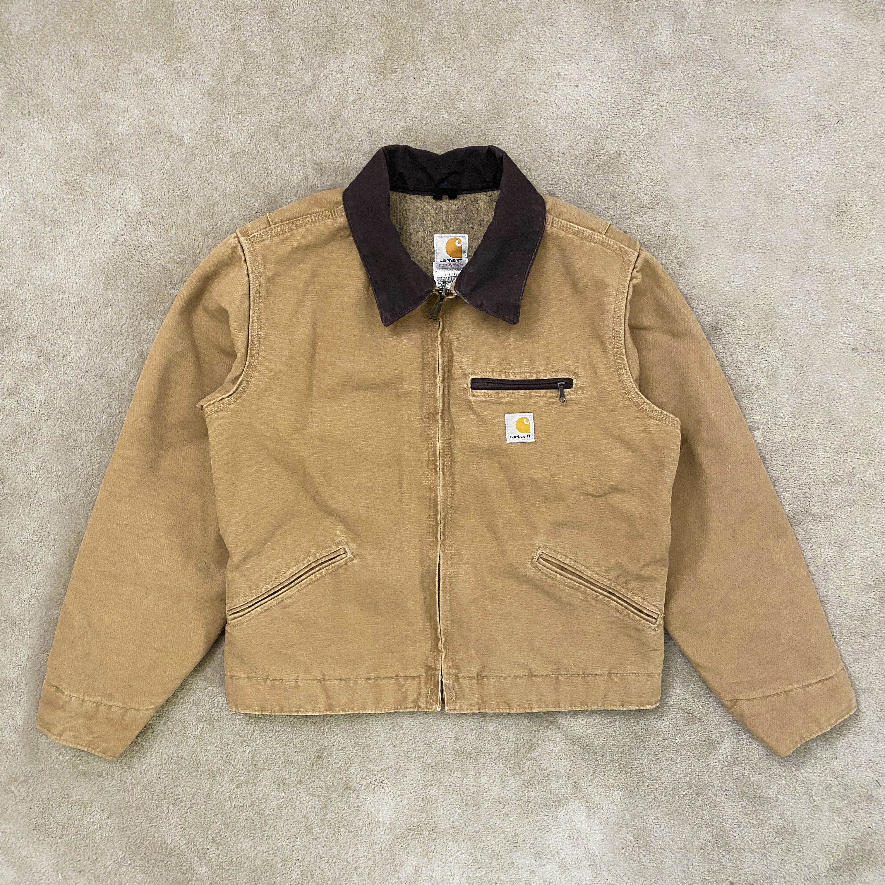 Carhartt Vintage Carhartt WJ097 Detroit Jacket Sandstone Medium | Grailed