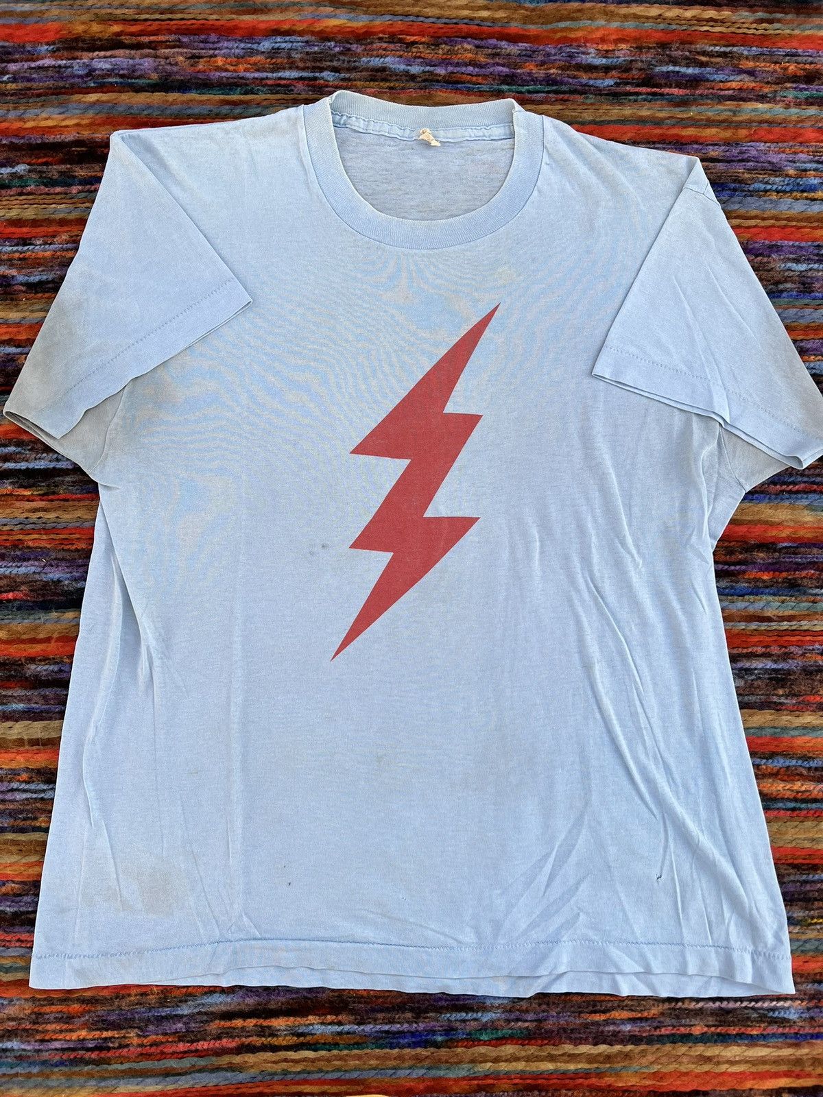Vintage Vintage 80s David Bowie T-Shirt Size US L / EU 52-54 / 3 - 2 Thumbnail