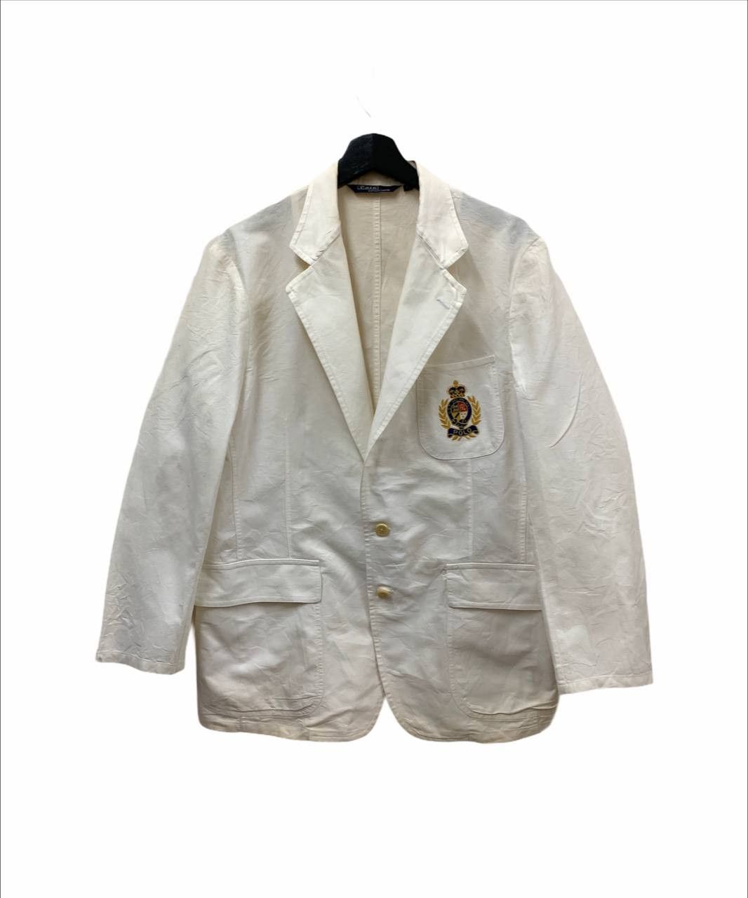 Polo Ralph Lauren Iconic Polo Ralph Lauren Crest Logo Coat Vintage Size US M / EU 48-50 / 2 - 2 Thumbnail