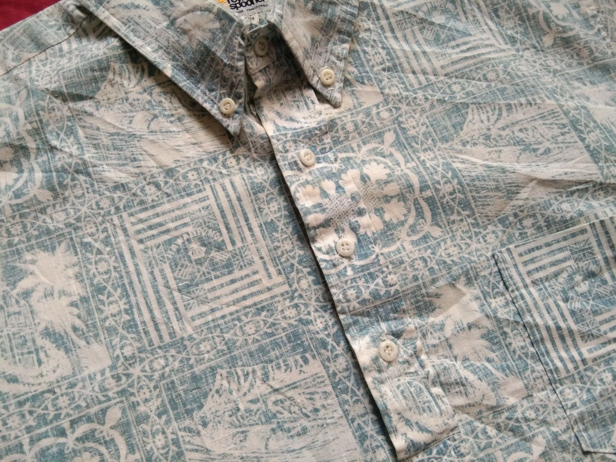 Reyn Spooner × Vintage Vtg 80s Reyn Spooner pullover hawaii surf beach Size US XL / EU 56 / 4 - 3 Thumbnail