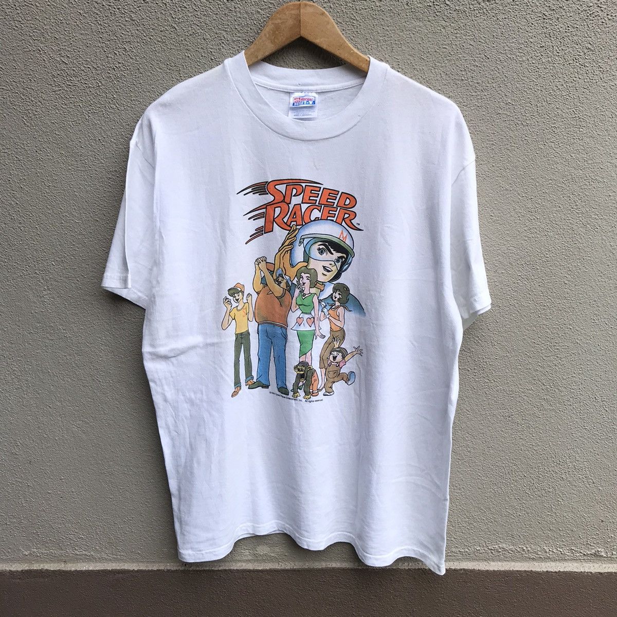 Vintage Vintage 90s SPEED RACER tee movie cartoons rare Size US L / EU 52-54 / 3 - 1 Thumbnail