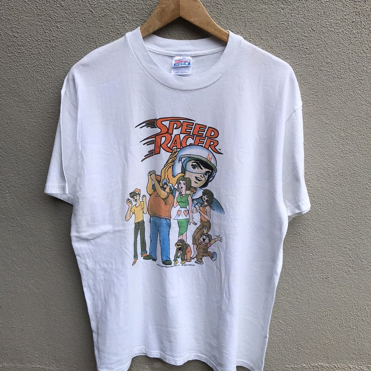 Vintage Vintage 90s SPEED RACER tee movie cartoons rare Size US L / EU 52-54 / 3 - 2 Thumbnail