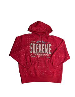 Supreme Rhinestone Hoodie | Grailed